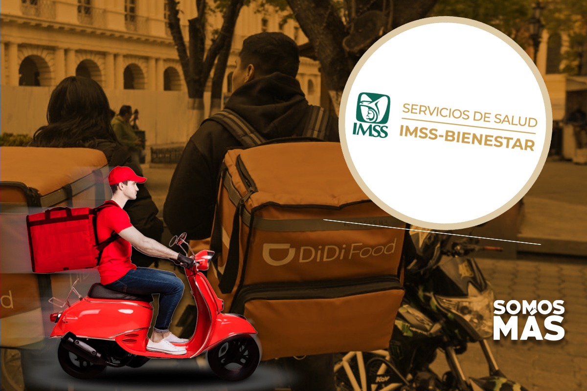 REPARTIDORES DE APPS CON IMSS.
